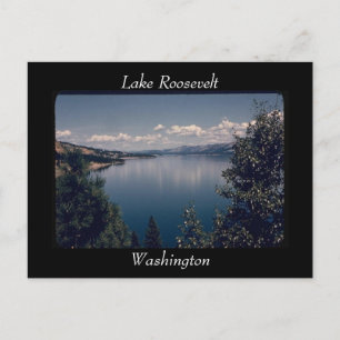 Lake Roosevelt, Washington Postcard
