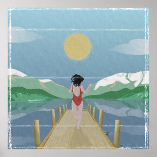 Lake Rotoiti New Zealand Poster