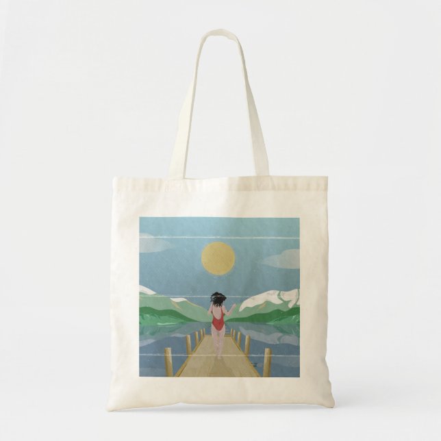 Lake Rotoiti New Zealand Tote Bag (Front)