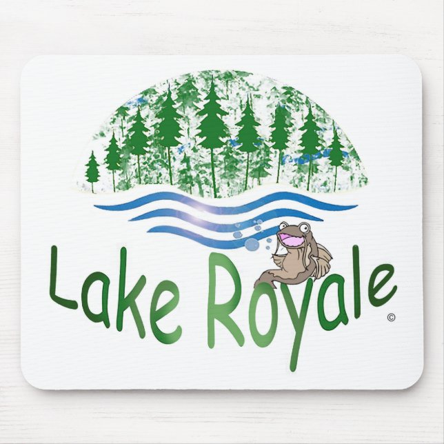 Lake Royale Mouse Pad (Front)
