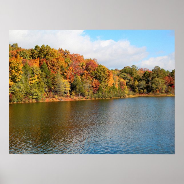 Lake Russell Fall Colours Poster (Front)