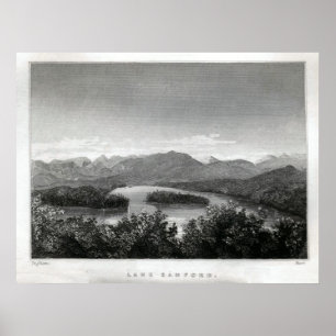 Lake Sanford Adirondacks Poster