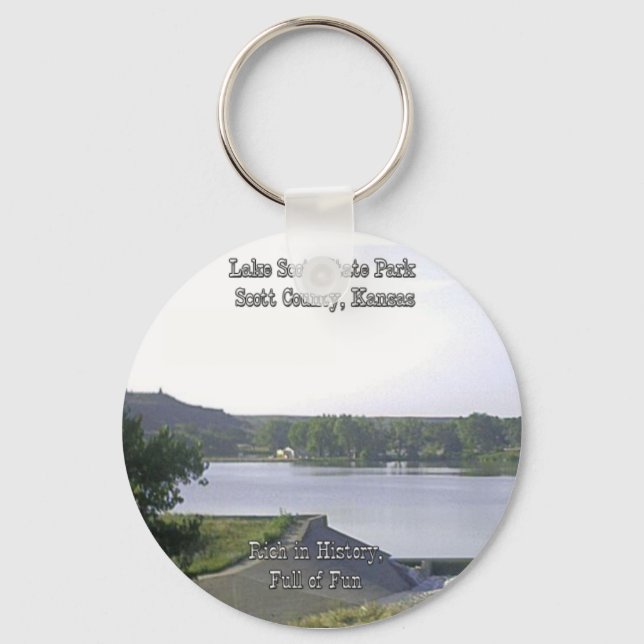 Lake Scott State Park-3 Key Ring (Front)