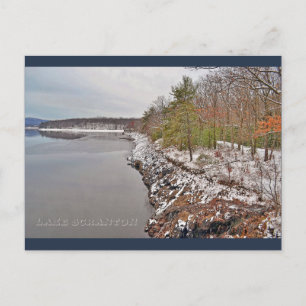 Lake Scranton Postcard Scranton PA