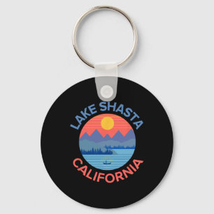 Lake Shasta Fishing Key Ring