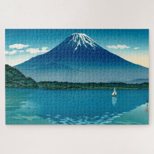 Lake Shoji by Tsuchiya Koitsu Jigsaw Puzzle