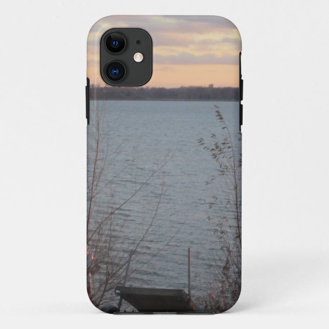 Lake Shore Sunset iPhone 5 Case (Back)