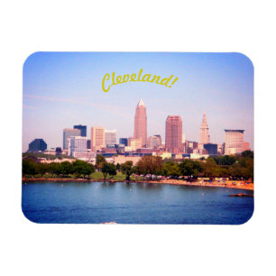 Lake Skyline (Cleveland OH) Magnet