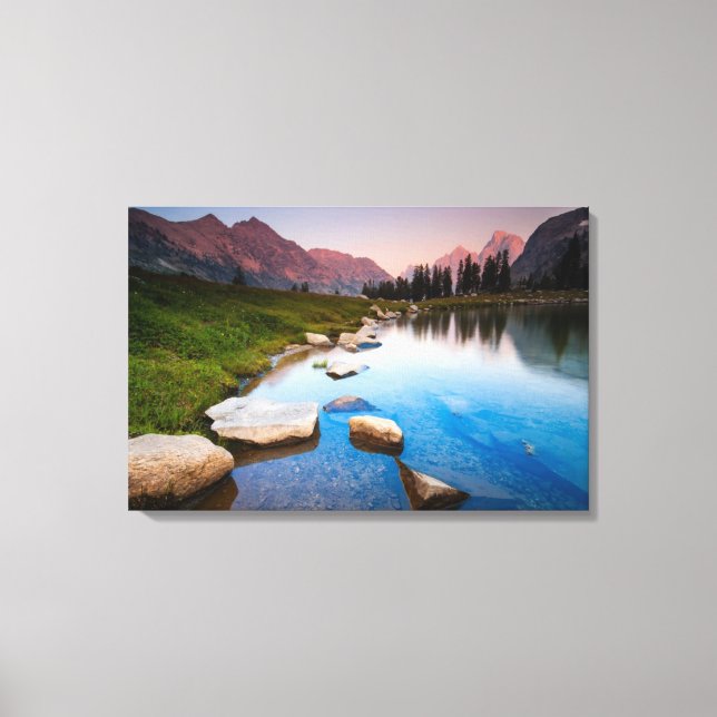 Lake Solitude Canvas Print (Front)