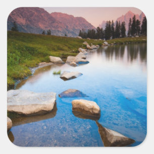 Lake Solitude Square Sticker