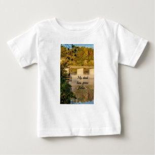 Lake Springfield Autumn Fishing Baby T-shirt