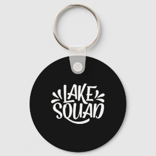 Lake Squad Vacation Camping Life Family Matching L Key Ring