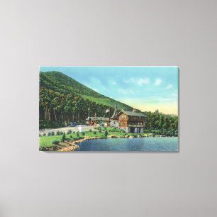 Lake Stevens View of the Toll House Canvas Print