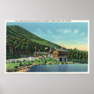 Lake Stevens View of the Toll House Poster