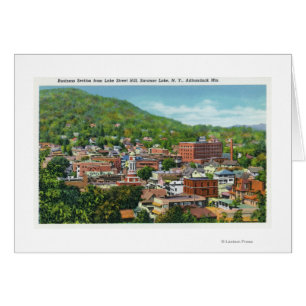 Lake Street Hill View of Business Section