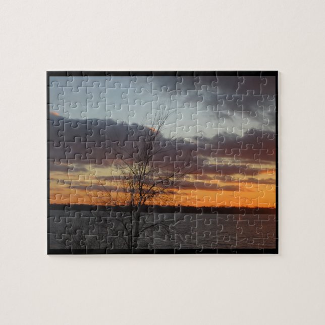 Lake Sunset Puzzle (Horizontal)