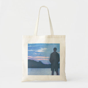 Lake Sunset Tote Bag