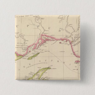 Lake Superior 15 Cm Square Badge