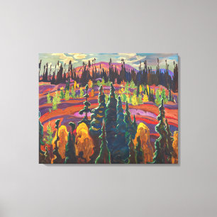 Lake Superior Country A. Y. Jackson Canvas Print