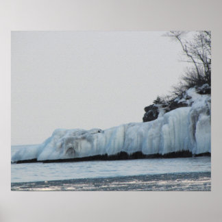 Lake Superior Ice Print