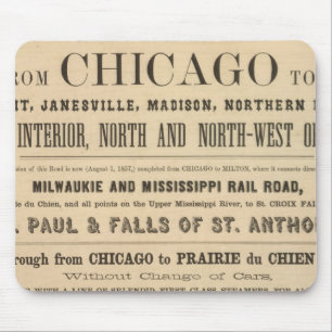 Lake Superior Iowa and Minnesota Advertisement Mouse Pad