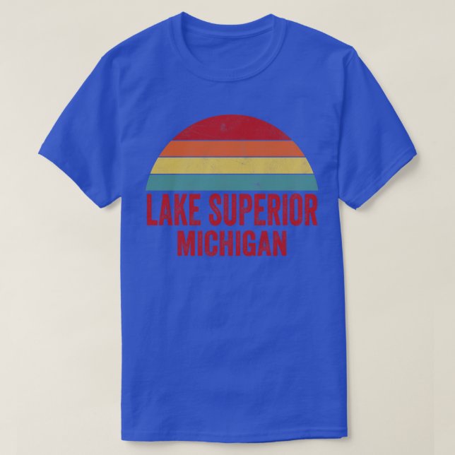 Lake Superior Michigan T-Shirt (Design Front)
