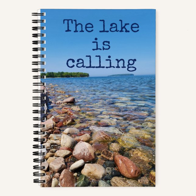 Lake Superior Pictured Rocks National Park Notebook (Front)