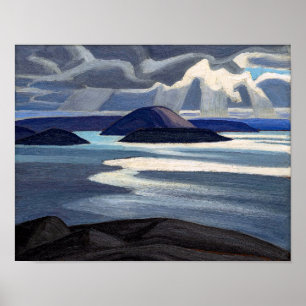 Lake Superior Sketch Lawren Harris Poster