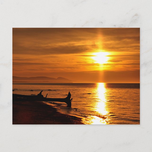 Lake Superior Sunset Postcard (Front)