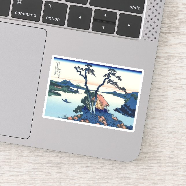 Lake Suwa in Shinano Province (Detail)