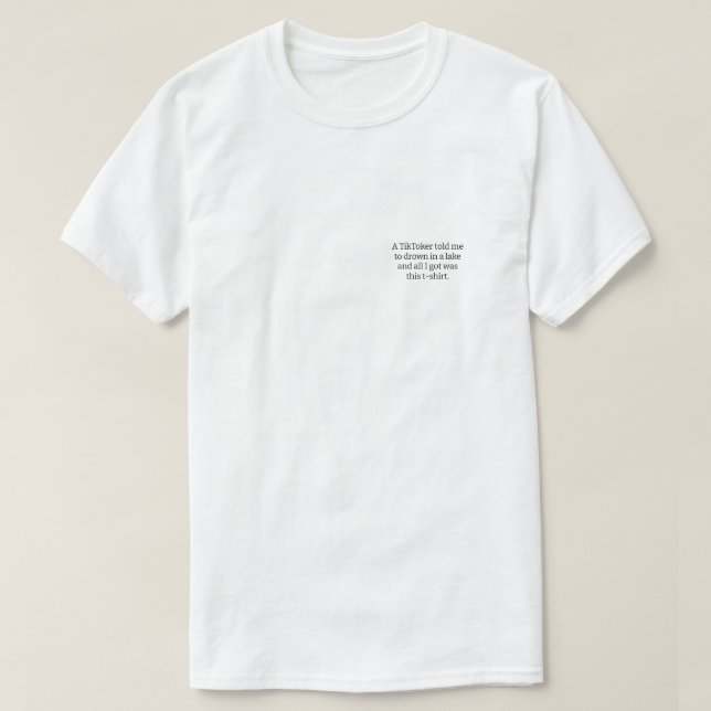 Lake T-Shirt (Design Front)