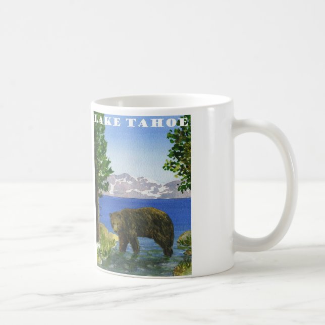 Lake Tahoe Bear Coffee Mug (Right)