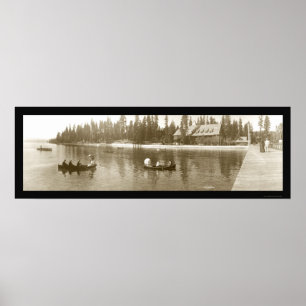Lake Tahoe, CA Photo 1908 Poster
