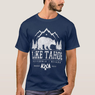 Lake Tahoe California  Bear Mountains Nature T-Shirt