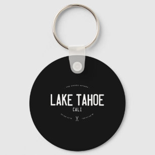 Lake Tahoe California Graphic Distressed Vintage S Key Ring