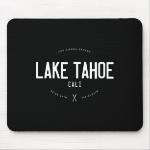 Lake Tahoe California Graphic Distressed Vintage S Mouse Pad