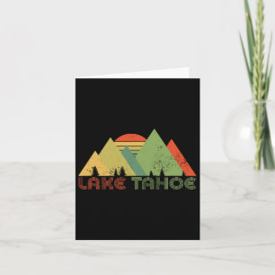 Lake Tahoe California Nevada Mountain Skiing Ski C Card