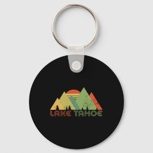 Lake Tahoe California Nevada Mountain Skiing Ski C Key Ring