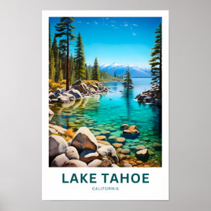 Lake Tahoe California Travel Print