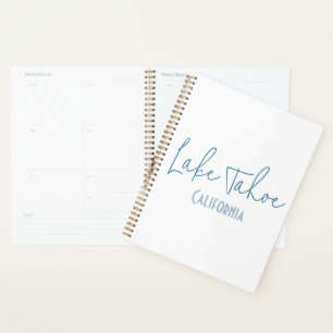 Lake Tahoe, California Travel Souvenir Planner