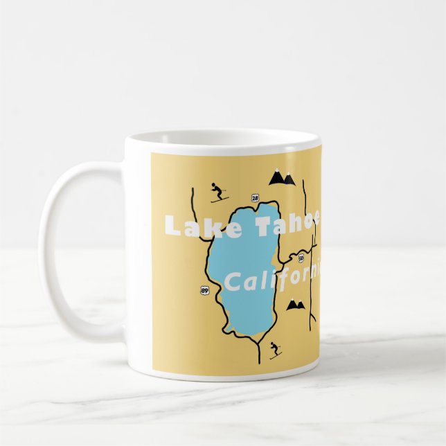 Lake Tahoe Coffee Mug (Left)