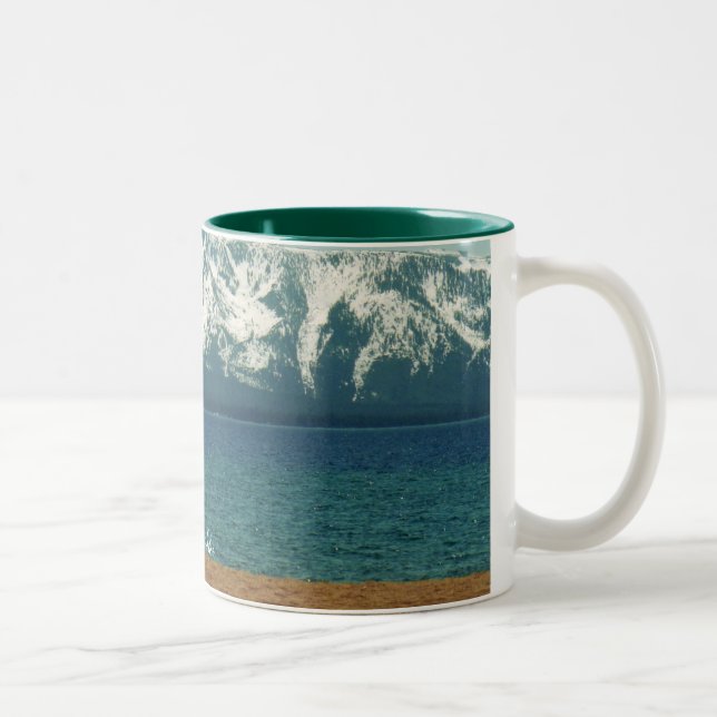 Lake Tahoe Cup/Mug Two-Tone Coffee Mug (Right)