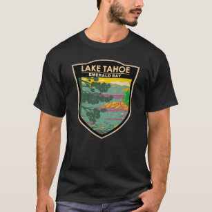 Lake Tahoe Emerald Bay California Vintage T-Shirt