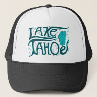 Lake Tahoe Hand Drawn Logo Trucker Hat