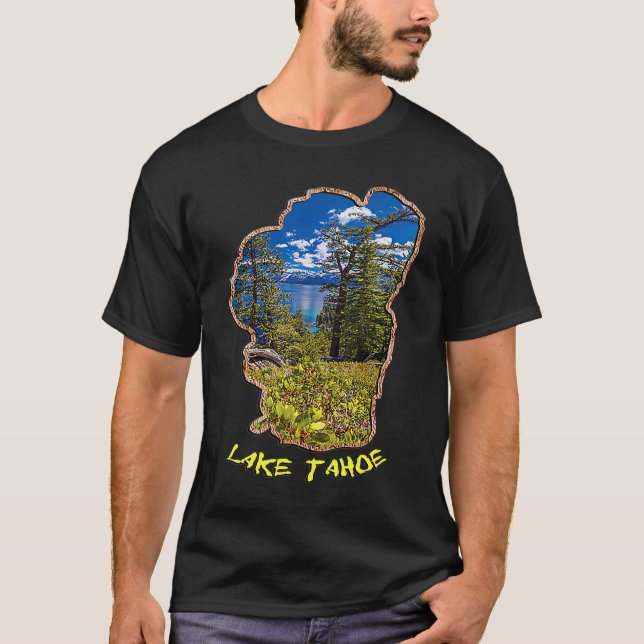 Lake Tahoe  Heavenly View T-Shirt (Front)