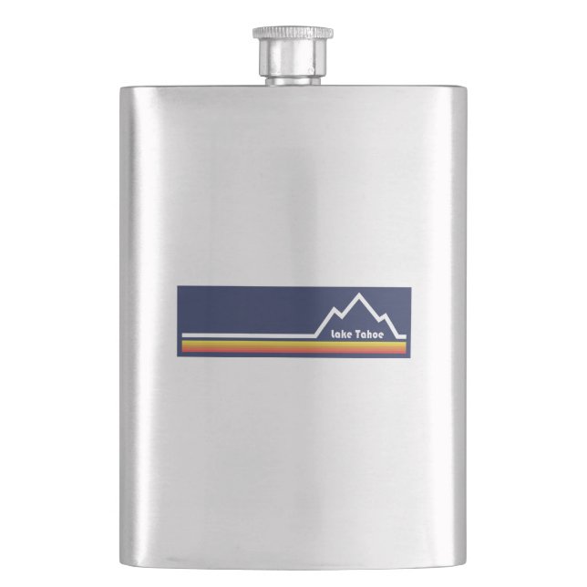 Lake Tahoe Hip Flask (Front)