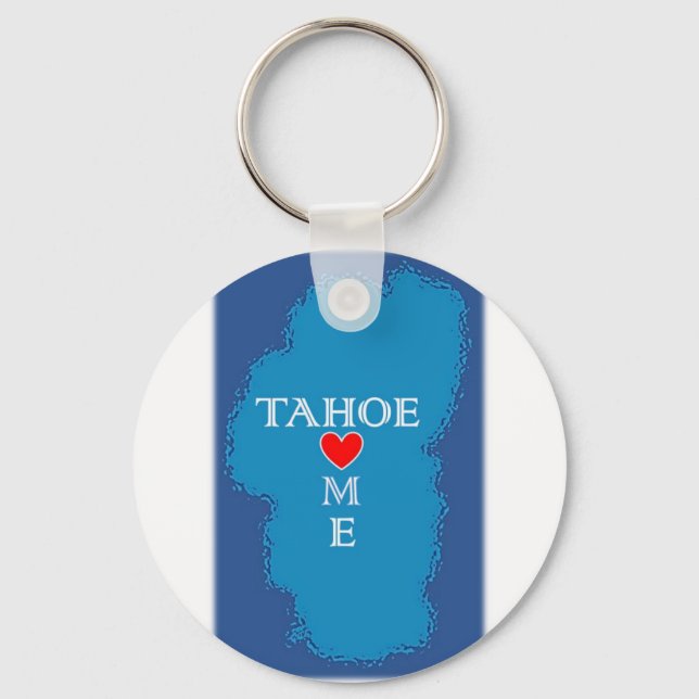 Lake Tahoe Home Key Ring (Front)