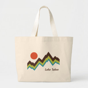 Lake Tahoe Large Tote Bag