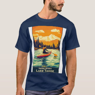 Lake Tahoe National Park Vintage Travel Poster 7 T-Shirt