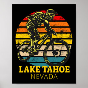 Lake Tahoe Nevada Mountain Biking _1 Poster